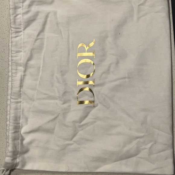 Denim Dior Oblique Pouch - Picture 5 of 6